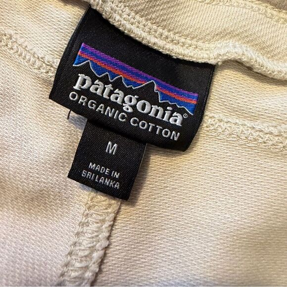 Patagonia Women’s organic cotton slim fit cuffed jogger drawstring Pants medium - Picture 6 of 7